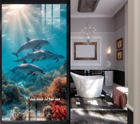 tranh dán kính 3D 2 mặt n2026-76