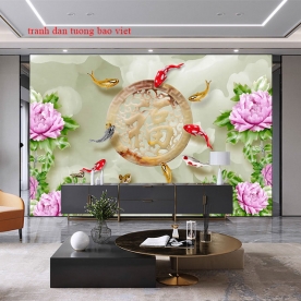 Giấy dán tường 3d fl208