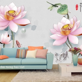 Giấy dán tường 3d fl209