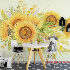 Giấy dán tường phòng khách me211