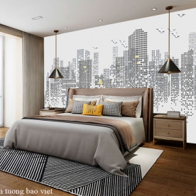 Giấy dán tường phòng ngủ fm510