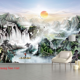 Tranh dán tường phong thủy ft132