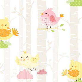 Giấy dán tường hàn quốc phòng trẻ em 5151-1