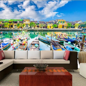 Giấy dán tường phòng khách fm620