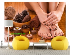 Tranh dán tường 3d nails050