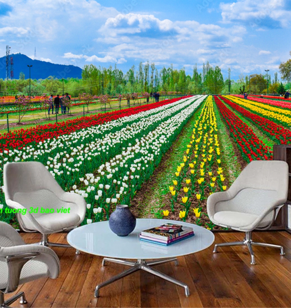 Tranh dán tường phong cảnh thiên nhiên n2005-18