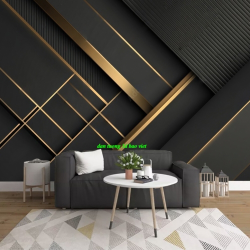 Giấy dán tường 3d hình học sn2026-19