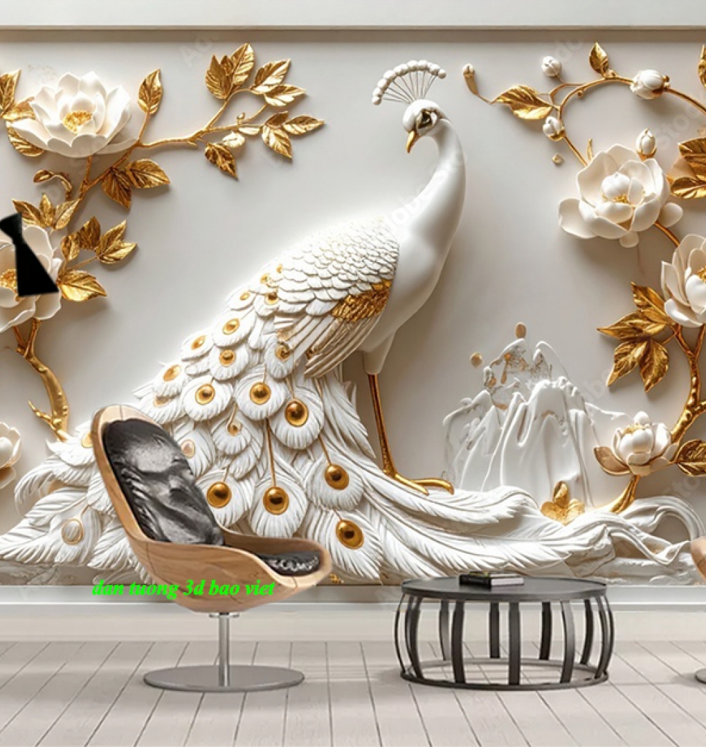 Giấy dán tường phòng khách n2026-26