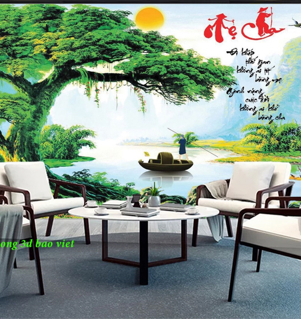 Giấy dán tường phòng khách n2026-31