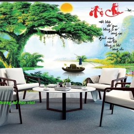 Giấy dán tường phòng khách n2026-31