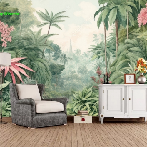 Giấy dán tường tropical n2026-24