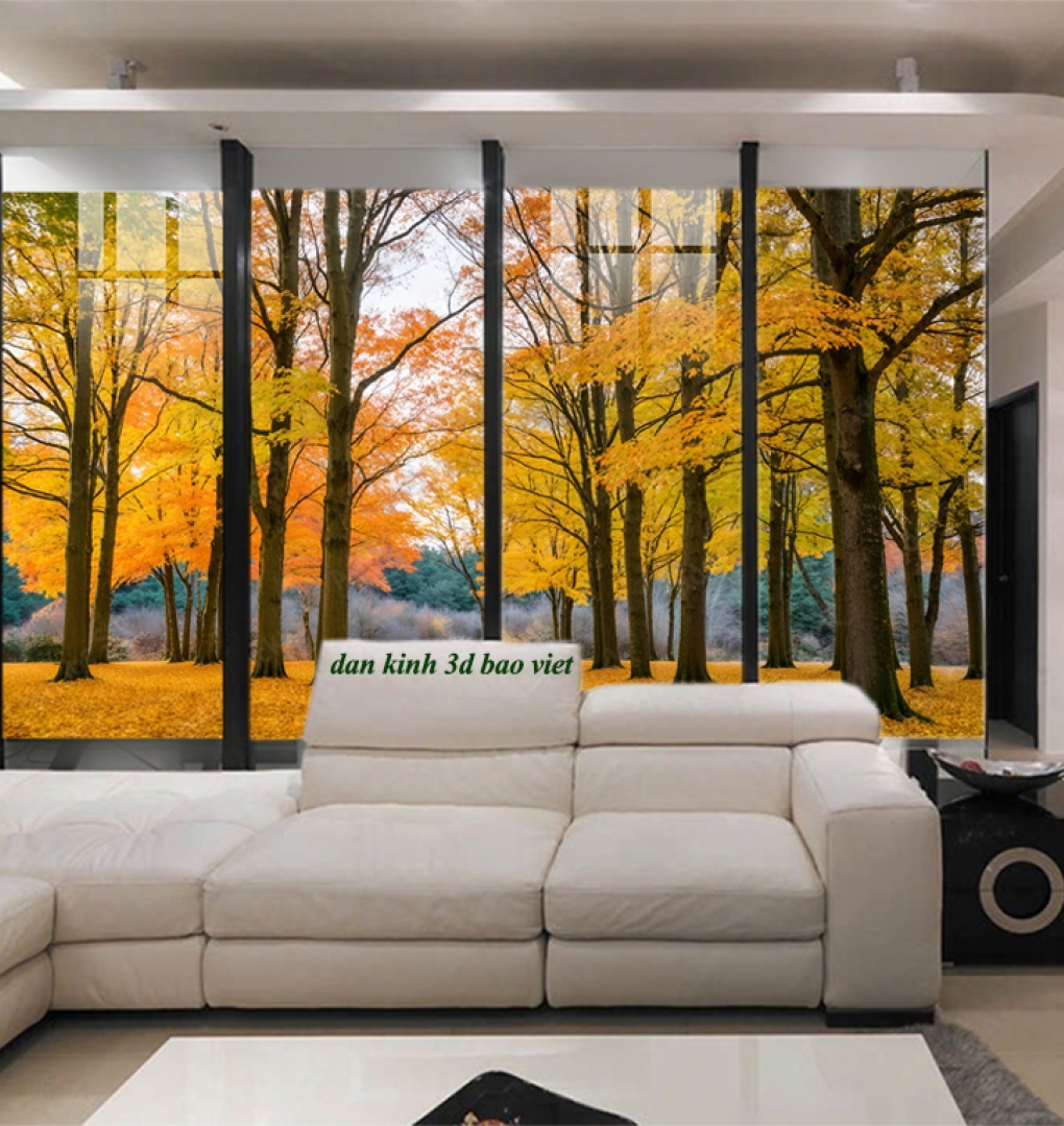 Tranh dán kính 3d 2 mặt kn2026-10