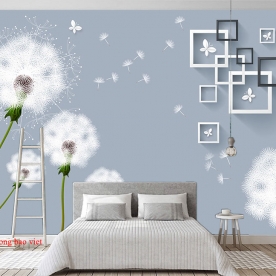 Giấy dán tường 3d-184