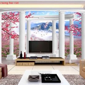 Giấy dán tường 3d-187