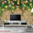 Giấy dán tường phòng khách 3d h298