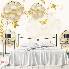 Giấy dán tường phòng ngủ fl204