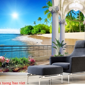 Tranh dán tường 3d fm487