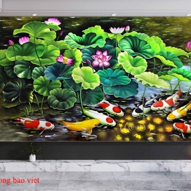Tranh dán tường 3d ft126