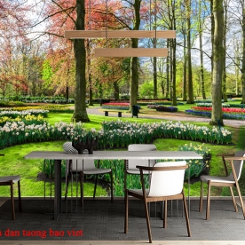 Giấy dán tường phòng khách me274