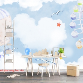 Giấy dán tường trẻ em kid321