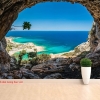 Tranh vải dán tường cảnh biển me278