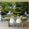 Tranh vải dán tường thác nước me279
