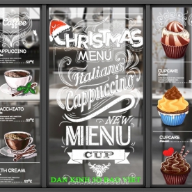 Decal dán kính cao cấp 3d 2 mặt se140