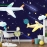 Giấy dán tường trẻ em galaxy kid377