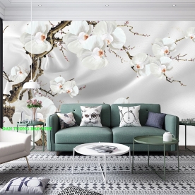 Giấy dán tường phòng khách 3d n2003-225