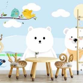 Giấy dán tường trẻ em kid375