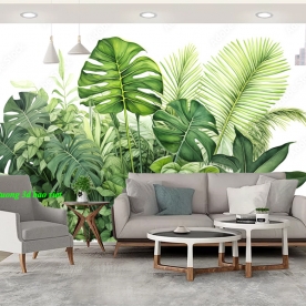 Giấy dán tường lá cây n2004-470