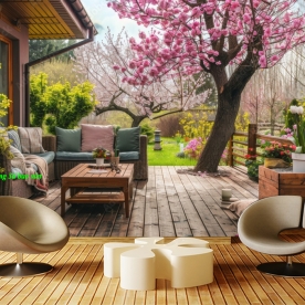 Tranh dán tường 3d n2004-490