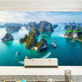 Tranh dán tường phong cảnh biển n2004-465