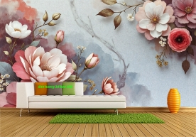 Giấy dán tường 3d h403