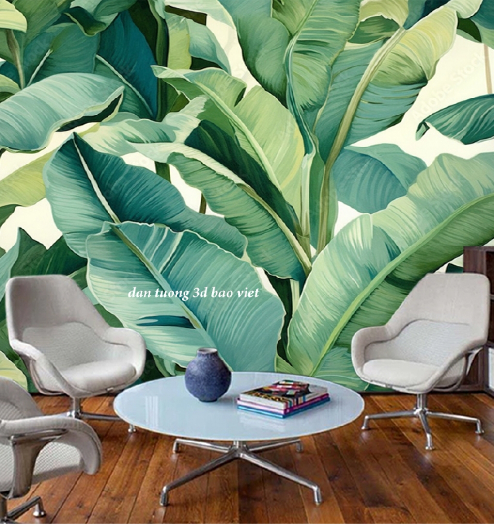 Giấy dán tường lá cây n2005-304