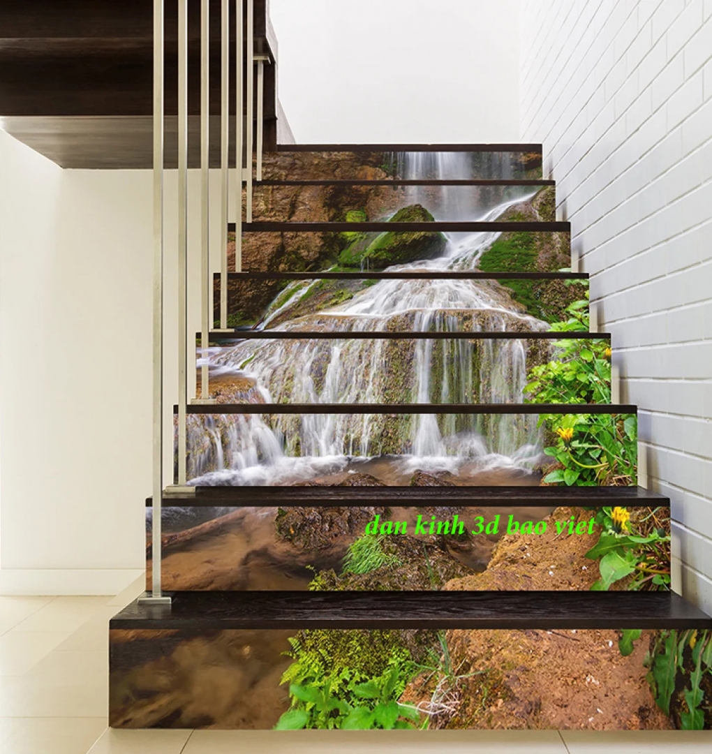 Tranh dán bậc cầu thang 3d n2005-311