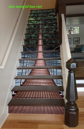 Tranh dán bậc cầu thang n2005-308