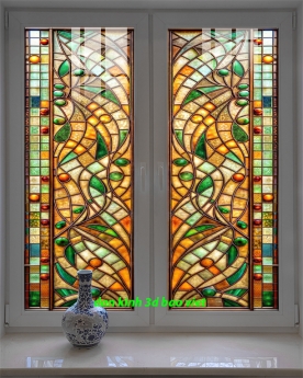 Tranh dán kính 3d 2 mặt n2005-326