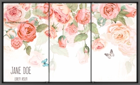 Tranh dán kính 3d 2 mặt seh400