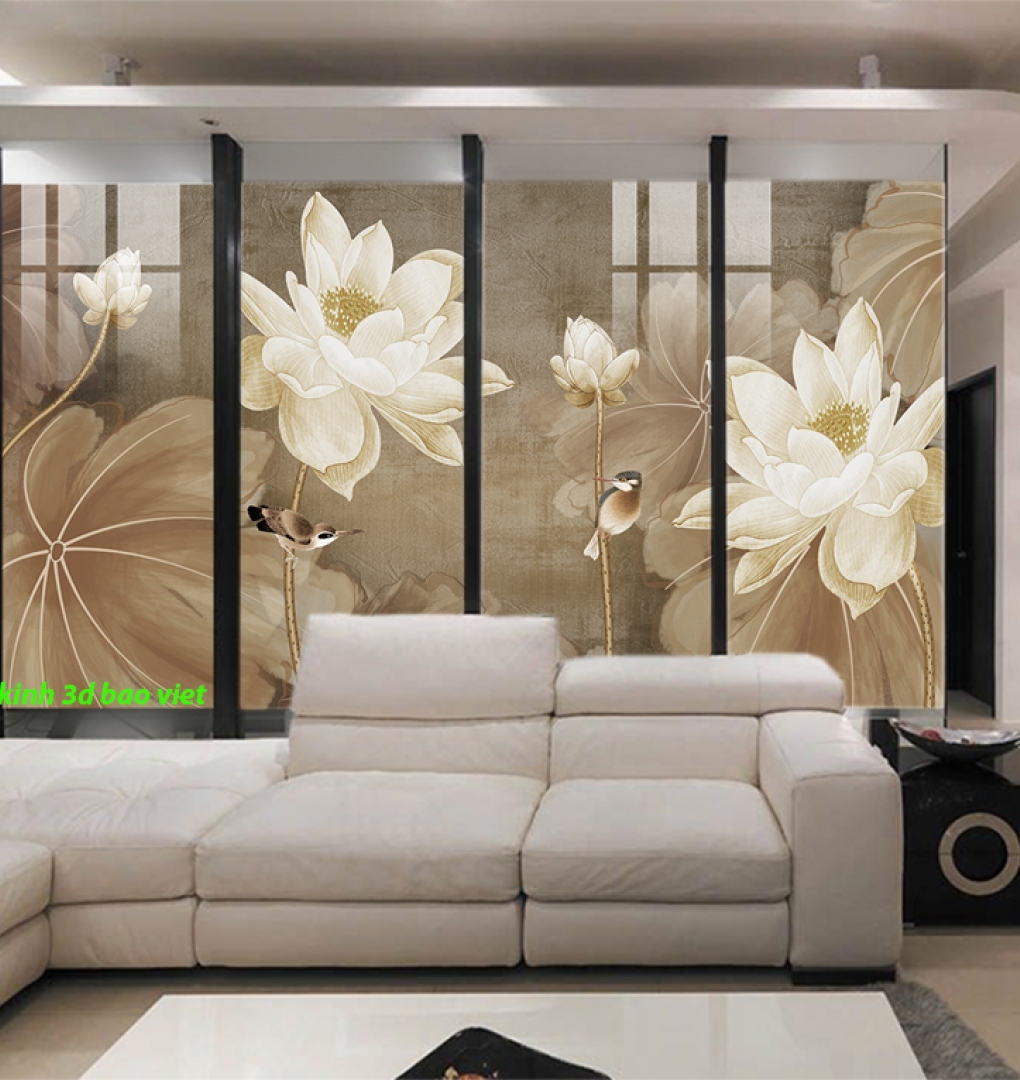 Tranh dán kính 3d 2 mặt seh401