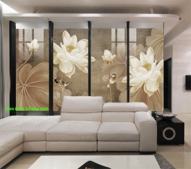 Tranh dán kính 3d 2 mặt seh401