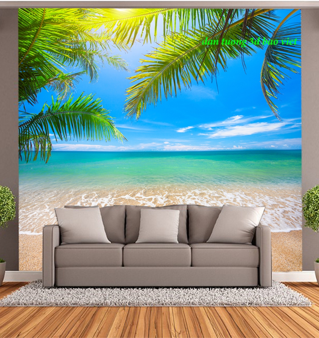 Tranh dán tường cảnh biển si314