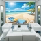 Tranh dán tường phong cảnh biển s311