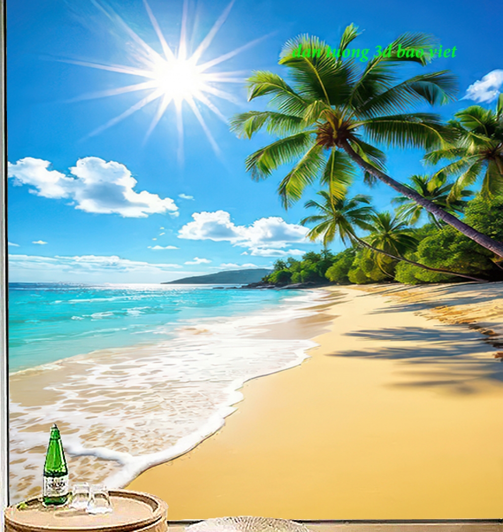 Tranh dán tường phong cảnh biển se312
