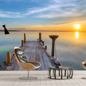 Tranh dán tường sông núi n2005-317