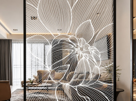 Decal dán kính nghệ thuật mglass200