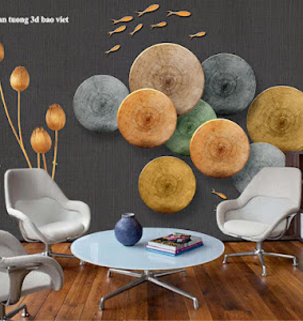 Giấy dán tường 3d 270