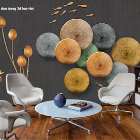 Giấy dán tường 3d 270