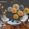Giấy dán tường 3d 270