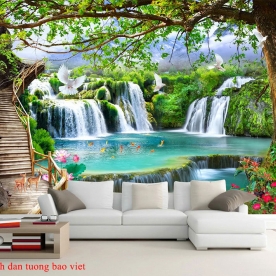 Giấy dán tường phòng khách me152